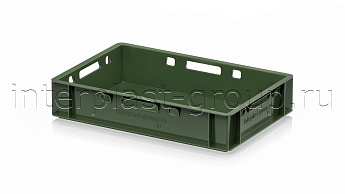 Ящик для мяса и колбасных изделий Е-1 зеленый в Феодосии