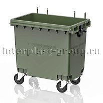 Мусорный контейнер 770 л зеленый без крышки 770 зеленый в Феодосии Мусорный контейнер 770 л зеленый без крышки 770 зеленый в Феодосии
