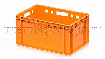 Ящик для мяса и колбасных изделий Е-3 оранжевый в Феодосии