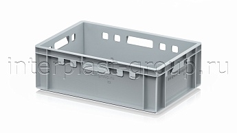 Ящик для мяса и колбасных изделий Е-2 серый в Феодосии Ящик для мяса и колбасных изделий Е-2 серый в Феодосии