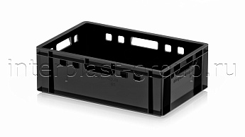 Ящик для мяса и колбасных изделий Е-2 черный в Феодосии Ящик для мяса и колбасных изделий Е-2 черный в Феодосии