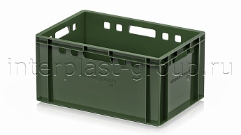 Ящик для мяса и колбасных изделий Е-3 зеленый в Феодосии
