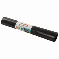 Мешки для мусора 240 л, черные, в рулоне 10 шт., ПВД 50 мкм, 1400х900 мм, LAIMA, 605337 в Феодосии