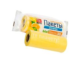 Мешки для мусора 35 л, ароматизированные, желтые, в рулоне 20 шт., ПНД, 12 мкм, 560х530 мм, GRIFON Цитрусовый Микс, 100-033 в Феодосии Мешки для мусора 35 л, ароматизированные, желтые, в рулоне 20 шт., ПНД, 12 мкм, 560х530 мм, GRIFON Цитрусовый Микс, 100-033 в Феодосии