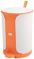 Контейнер для мусора Sтилъ с педалью 18 л оранжевый 18 оранжевый в Феодосии