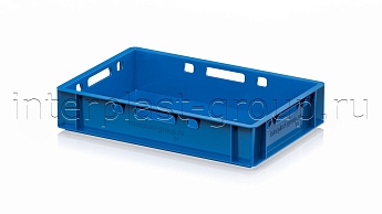 Ящик для мяса и колбасных изделий Е-1 голубой в Феодосии