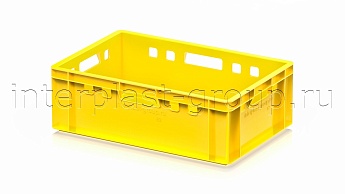 Ящик для мяса и колбасных изделий Е-2 желтый в Феодосии