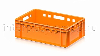 Ящик для мяса и колбасных изделий Е-2 оранжевый в Феодосии