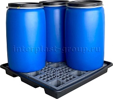 Поддон пластиковый для четырех бочек в Феодосии
