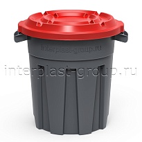 Мусорный бак универсальный 60 л серый 60 серый в Феодосии Мусорный бак универсальный 60 л серый 60 серый в Феодосии