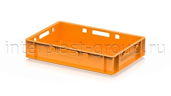 Ящик для мяса и колбасных изделий Е-1 оранжевый в Феодосии